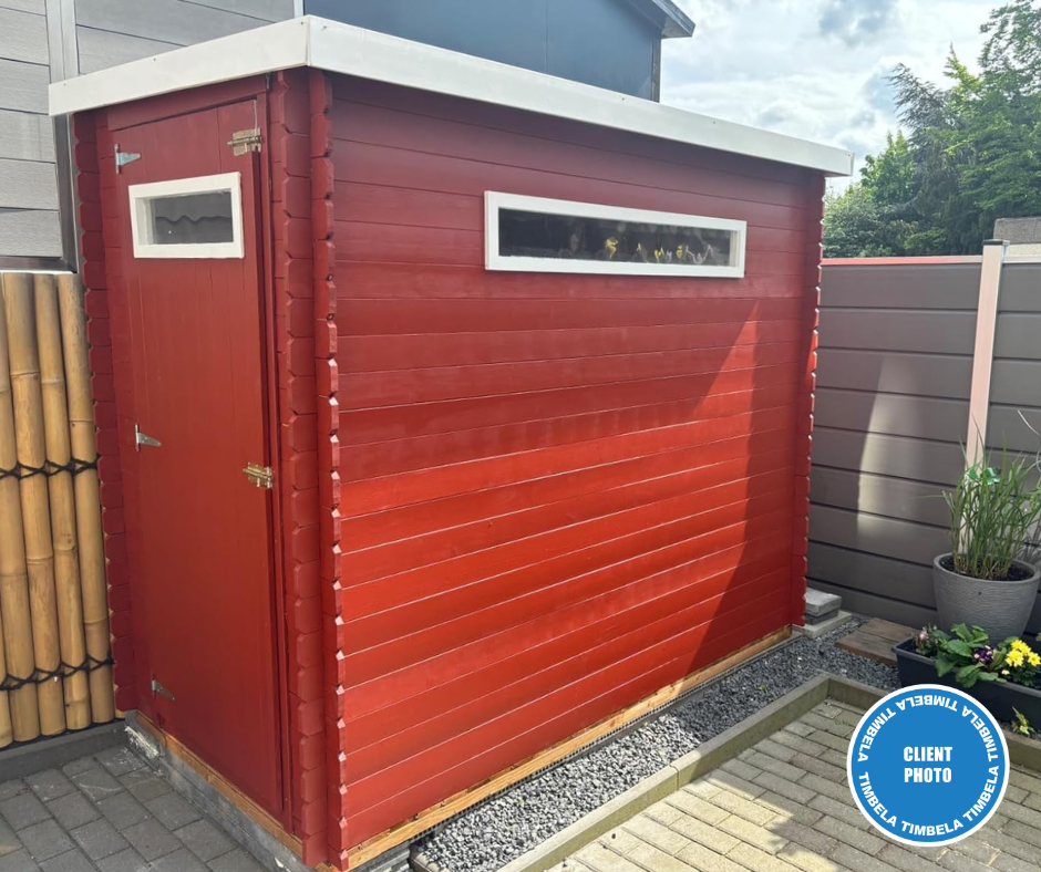 Casetta da Giardino in Legno - A198x144x239cm/2.36m2 - TIMBELA M306A