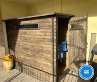 Casetta da Giardino in Legno - A198x144x239cm/2.36m2 - TIMBELA M306A