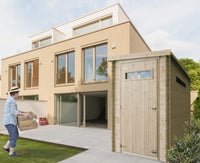 Casetta da Giardino in Legno  CON PAVIMENTO TRATTATO - 2.36m2 -  TIMBELA M306A+M306G