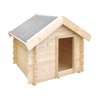 Cuccia per cani in legno da esterno - 76 x 99 x H80 cm - Timbela M401-1