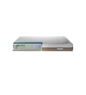 Aster Dream, Materasso in Memory Foam e Molle Insacchettate  (180cm X 195cm H.26cm) | Duzzle