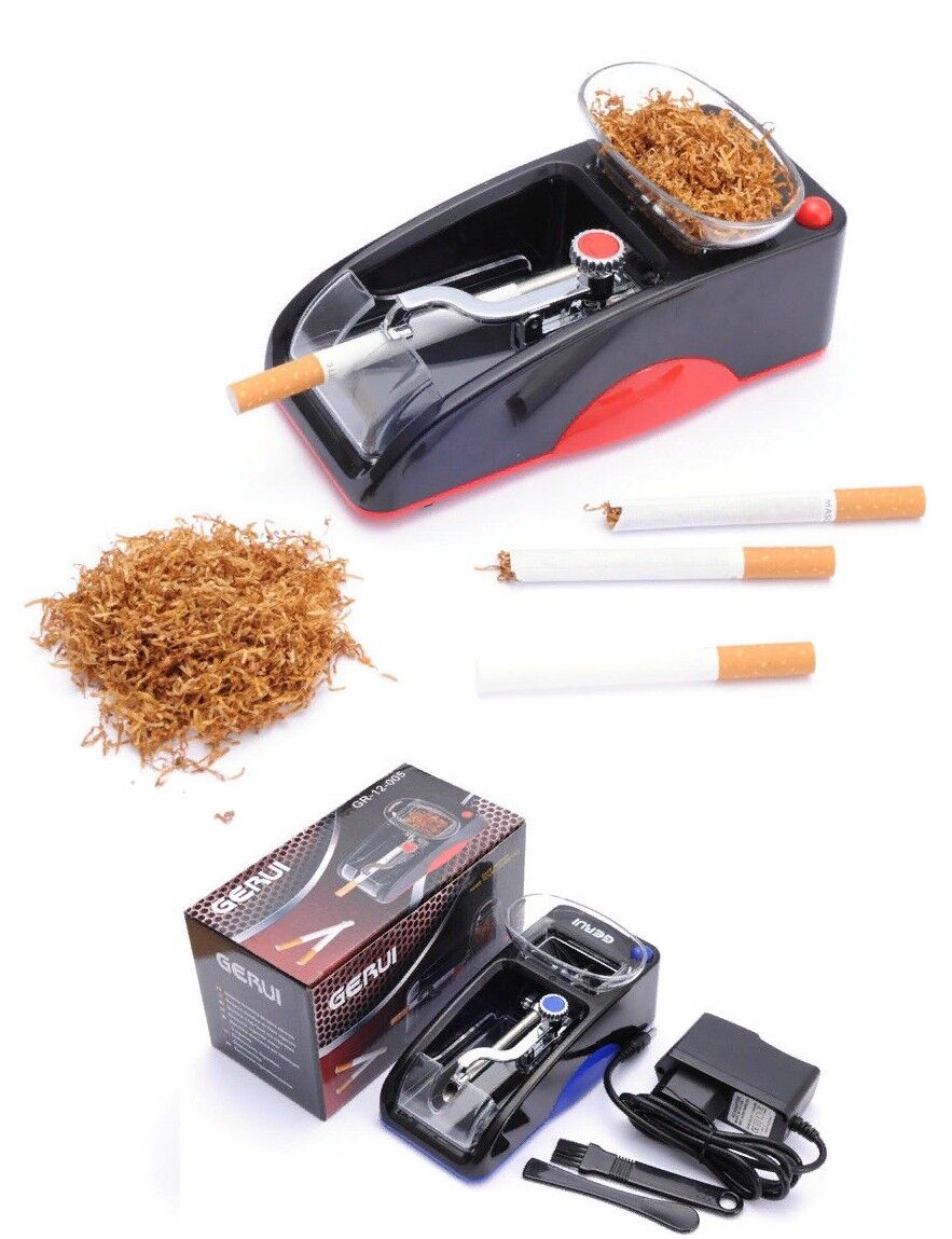MACCHINA ELETTRICA PER SIGARETTE ROLLATORE MACCHINETTA RIEMPI TUBI SIGARETTA