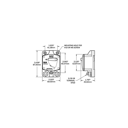 MAGNETOTERMICO HD A FILO 80A