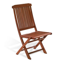 Sedia Da Giardino In Legno Di Keruing Magnolia, Pieghevole