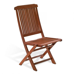 Sedia Da Giardino In Legno Di Keruing Magnolia, Pieghevole