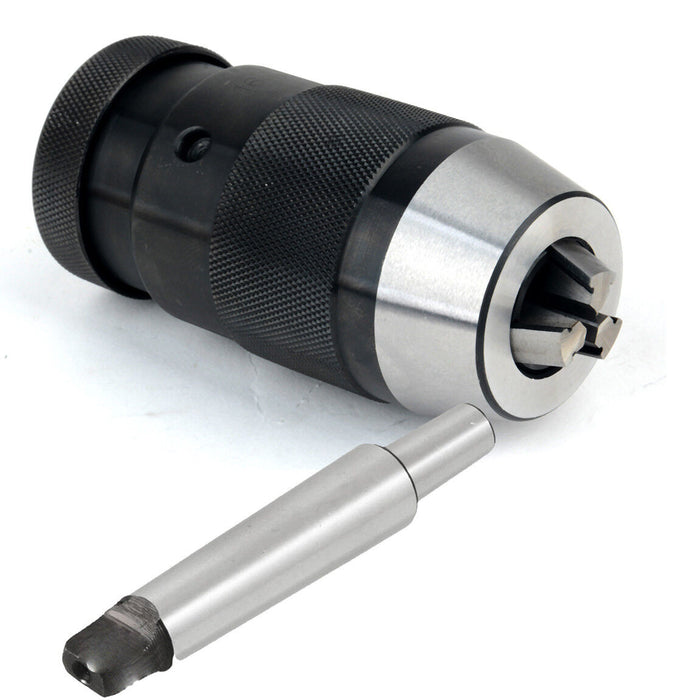 MANDRINO PER TORNIO AUTOSERRANTE ATTACCO B16 MT2 TRAPANO A COLONNA CON CONDOLO 1-10mm con MT2-B12