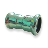 MANICOTTO con Battuta pressare  ZINCATO press fitting  28 profilo M