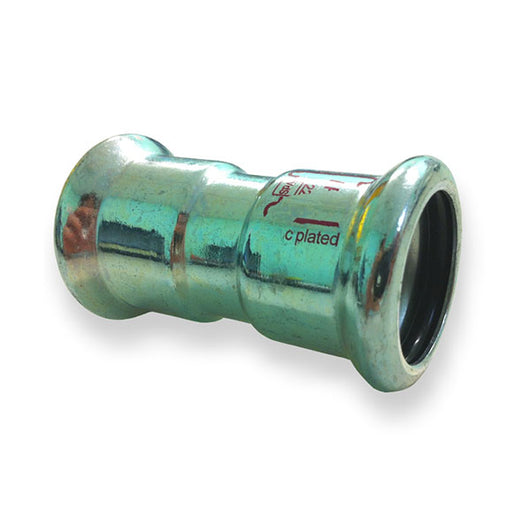 MANICOTTO con Battuta pressare  ZINCATO press fitting  42 profilo M