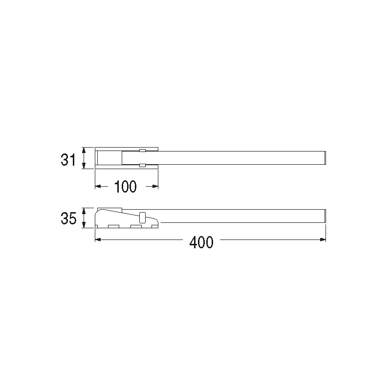 MANIGLIA DI RISALITA ABBATTIBILE