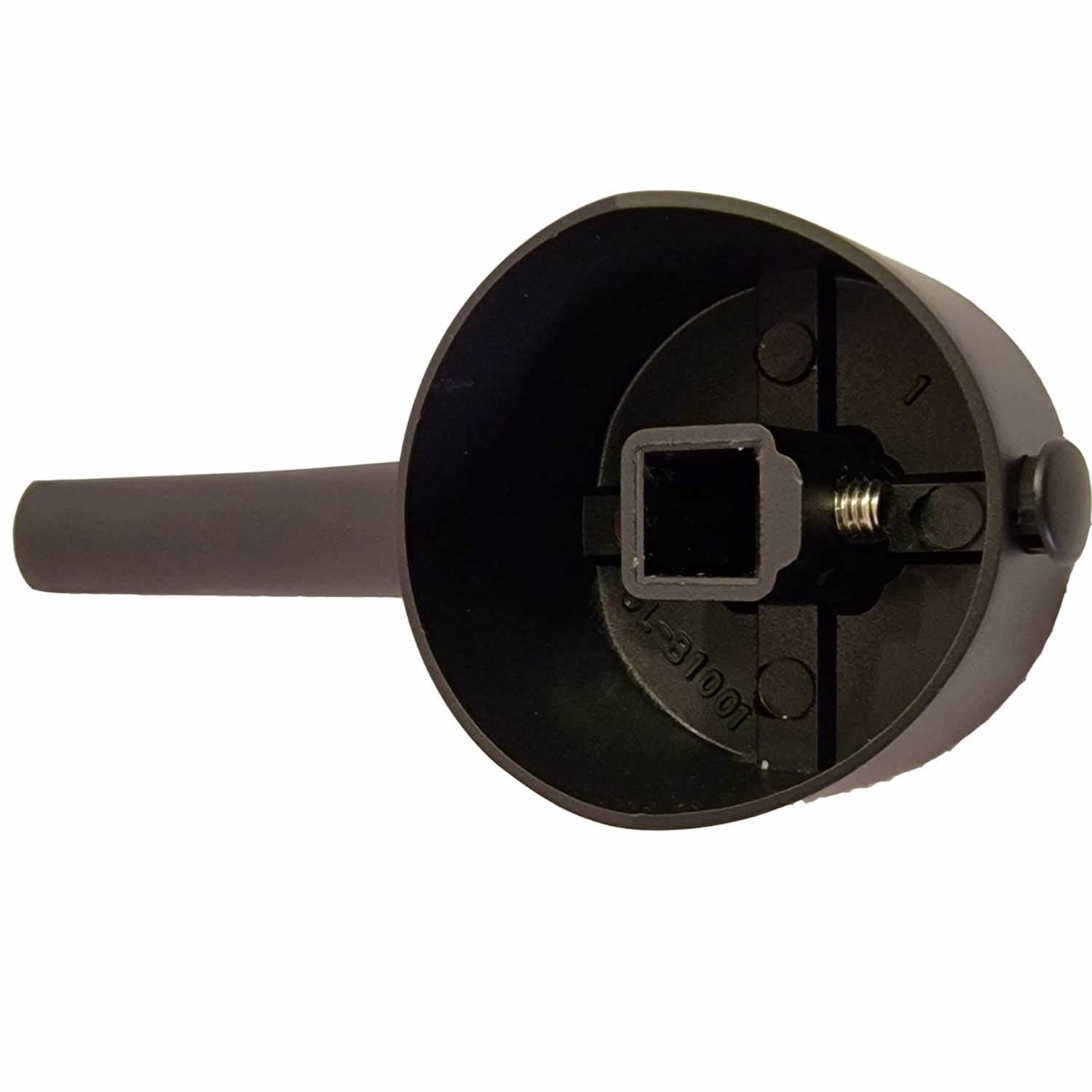 Sined Maniglia Miscelatore Nera Per Docce In Acciaio e Polietiline Solari