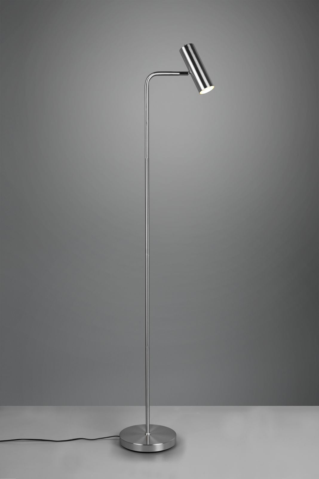 MARLEY PIANTANA SPOT CILINDRO ACCIAIO H. 151CM 1 LUCE ATTACCO GU10