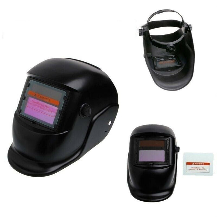 MASCHERA PER SALDATURE OSCURANTE CASCO LCD REGOLABILE AUTOSCURANTE
