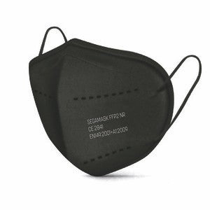 MASCHERINA PIEGHEVOLE FFP2 NERA CONF PZ.50