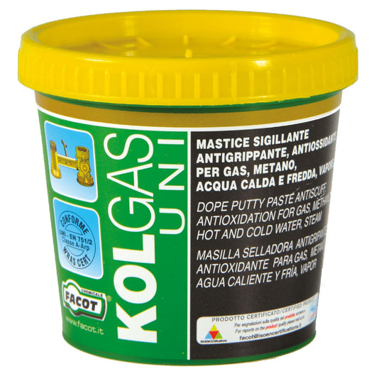 MASTICE SIGILLANTE GAS KOLGASUNI 400 g OMOLOGATO ACQUA GAS – FACOT 