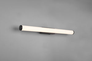 MATTIMO H2O APPLIQUE DA BAGNO LED 6,5W  680lm, 3000K NERO IP44 CON INTERRUTTORE L. 60,4CM