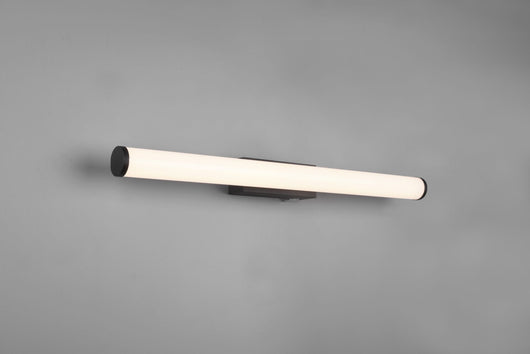 MATTIMO H2O APPLIQUE DA BAGNO LED 6,5W  680lm, 3000K NERO IP44 CON INTERRUTTORE L. 60,4CM