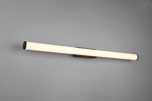 MATTIMO H2O APPLIQUE DA BAGNO LED 8,6W  880lm, 3000K NERO IP44 CON INTERRUTTORE L. 80,4CM