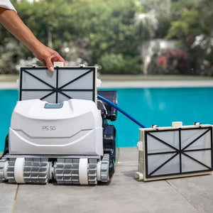 Robot Piscina Dolphin Ps 50 By Maytronics Con Spazzole Kanebo