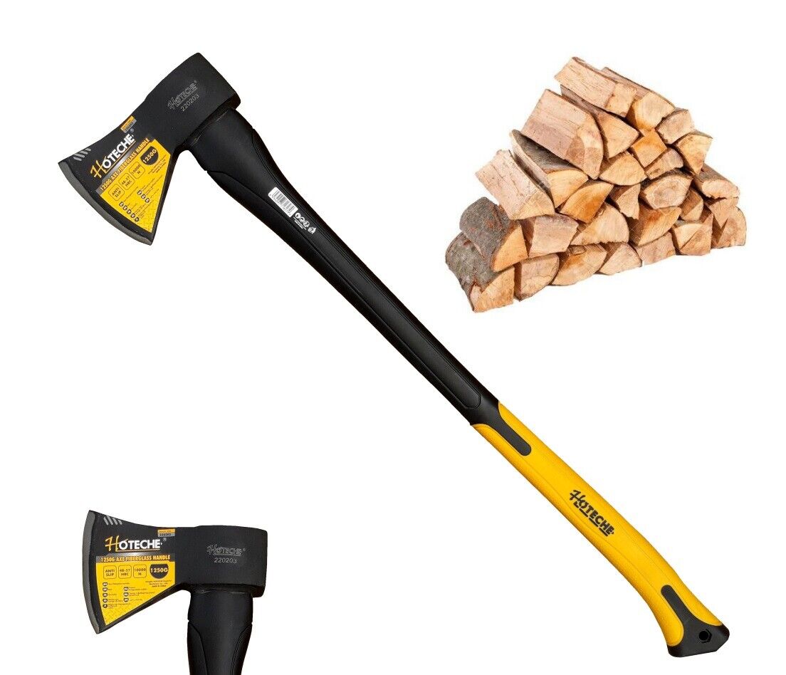 MAZZA ACCETTA ASCIA SPACCALEGNA 1250GR MANICO IN ABS PROFESSIONALE LEGNA