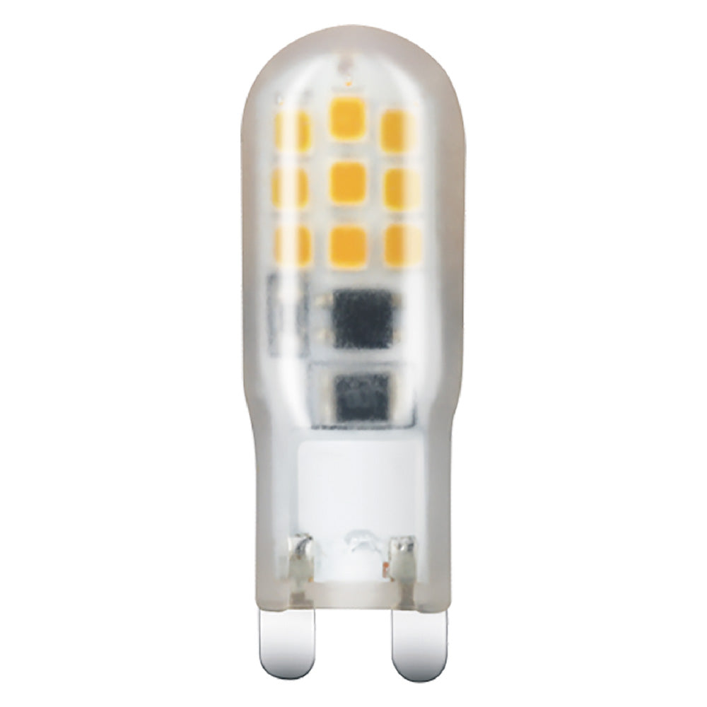 LAMPADA A LED IN SILICONE 'G9' L.CALDA 3000K 4 W 330 lumen (31W) NOVAITALIA 10 PZ