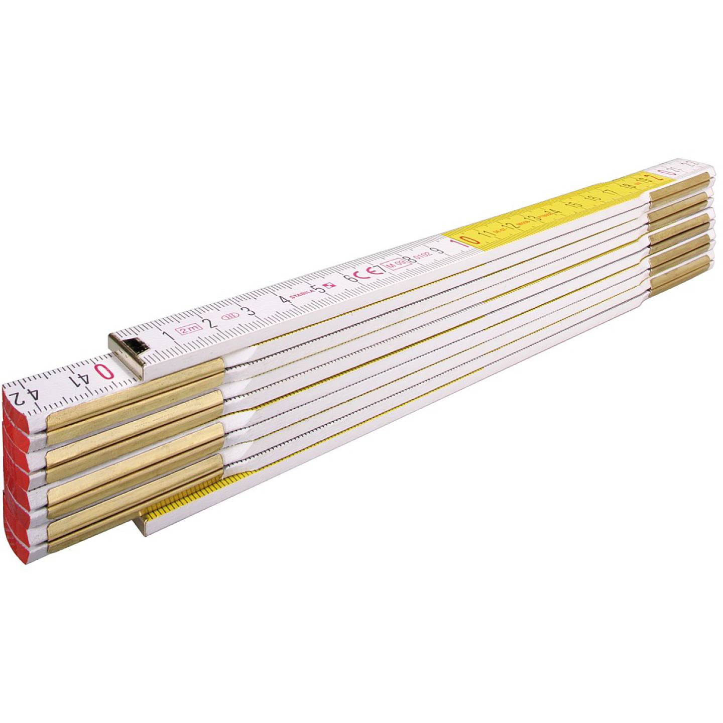 METRO AD ASTA 2 m Legno di faggio STABILA TYPE 617 01128