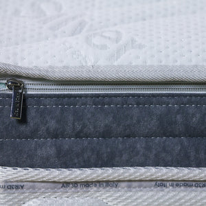 Materasso molle indipendenti e memory sfoderabile Tenerife matrimoniale 160x190 fodera silver antistatica - Comprarredo