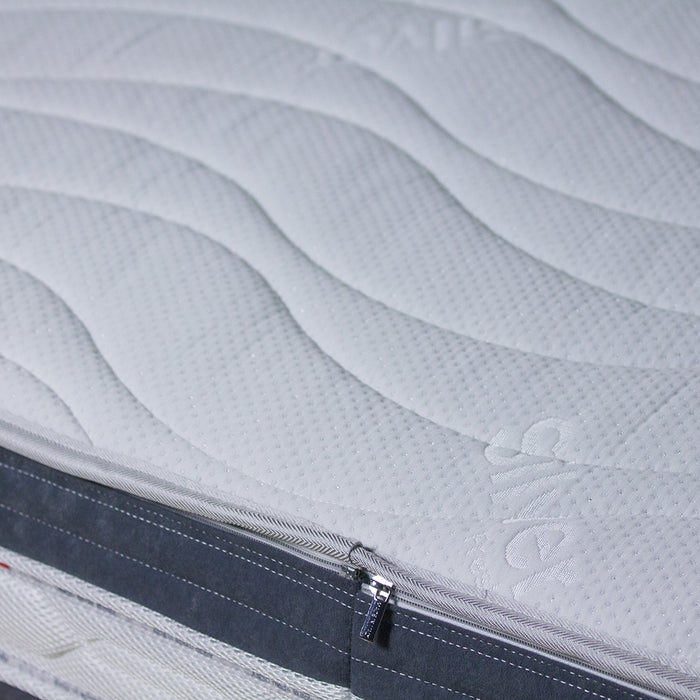 Materasso molle indipendenti e memory sfoderabile Tenerife matrimoniale 160x190 fodera silver antistatica - Comprarredo