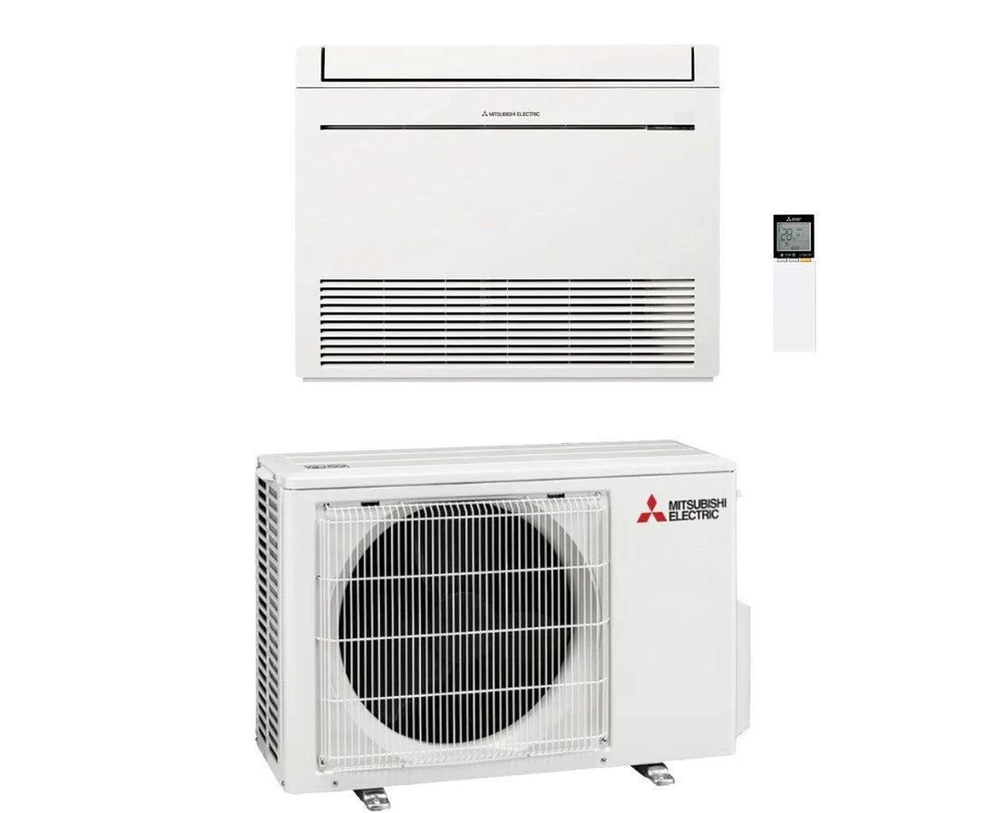 Climatizzatore Condizionatore Mitsubishi Electric Inverter Pavimento MFZ-KT35 12000 Btu Gas R-32 Wi-Fi Optional NOVITA'
