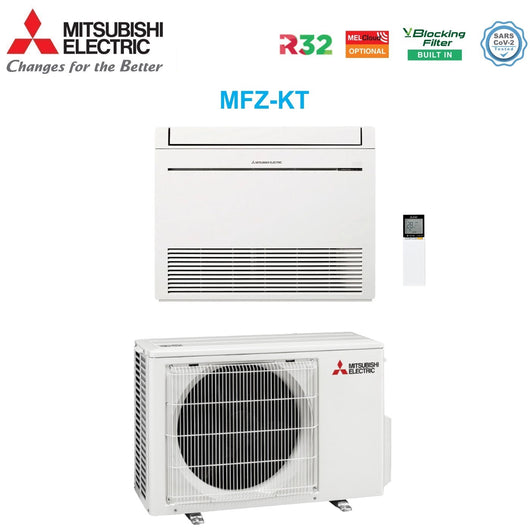 Condizionatore a Pavimento Mitsubishi Electric 18000 Btu MFZ-KT50VG R-32 Wi-Fi Optional