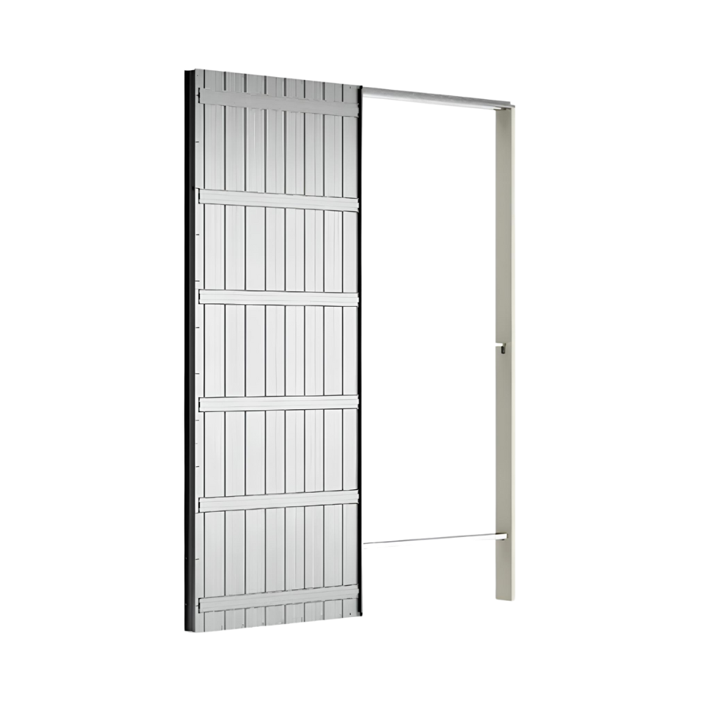 Controtelaio interni porta scorrevole anta singola cartongesso logika ermetika *** misure 80 x 210 cm, confezione 1