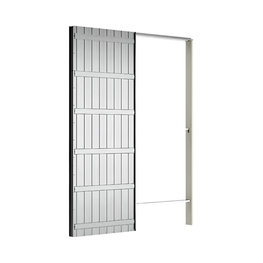 Controtelaio interni porta scorrevole anta singola cartongesso logika ermetika *** misure 80 x 210 cm, confezione 1