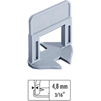 Distanziatori elementi livellanti rls hd 4,8 mm h. 12 mm confezione 250 pezzi