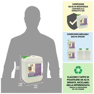 Detergente per gres porcellanato e pietre MICRONET   5LT