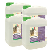 Detergente per gres porcellanato e pietre MICRONET   5LTx4Pz