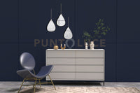 MILENA KIT 3 SPECCHI GOCCIA DA APPENDERE 19X28CM COLORE ORO