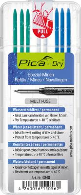 MINE RICAMBIO PICA DRY (VERDE, BLU, BIANCO) 4040