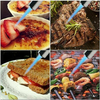 MINI CANNELLO BRUCIATORE TORCIA A GAS RICARICA FIAMMA OSSIDRICA CARAMELLATORE