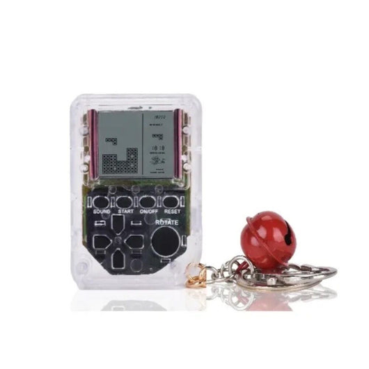 MINI CONSOLE PORTACHIAVI PORTATILE VIDEOGIOCO 23 GIOCHI CLASSICI ART. 216