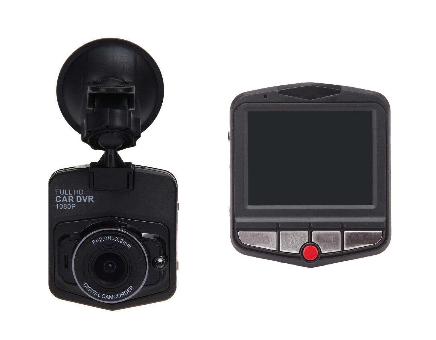 MINI TELECAMERA DVR PER AUTO FULL HD 1080P MONITOR LCD 2.4 SD VIDEO CAMERA