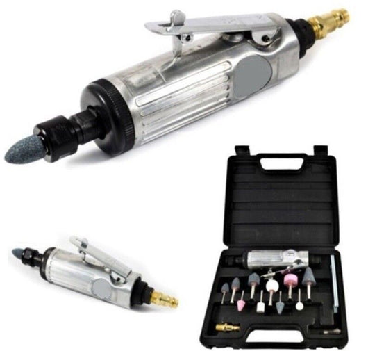 MINI TRAPANO DRIMMEL SMERIGLIATRICE FRESATRICE AD ARIA COMPRESSA VALIGETTA 15 PZ