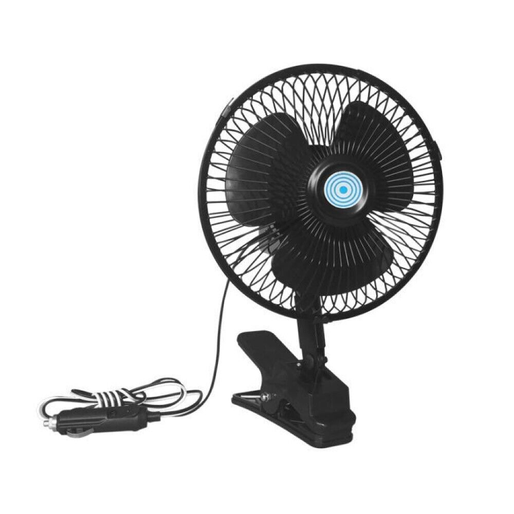MINI VENTILATORE PORTATILE DA VIAGGIO PER AUTO CAMPER CAMION SUV 12 VOLT 12 V
