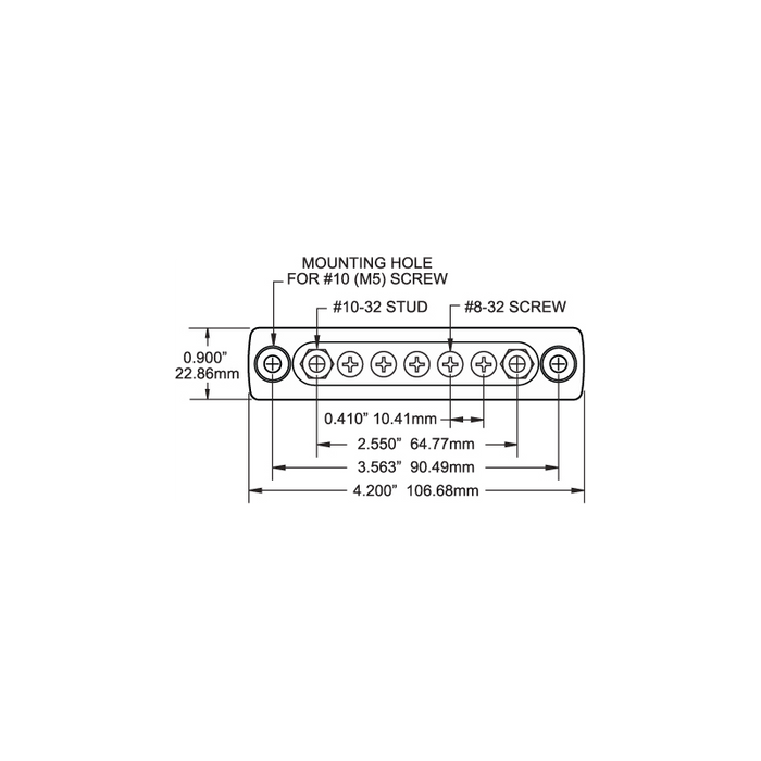 MINIBARRA DI CONNESSIONE 5+2 TERM