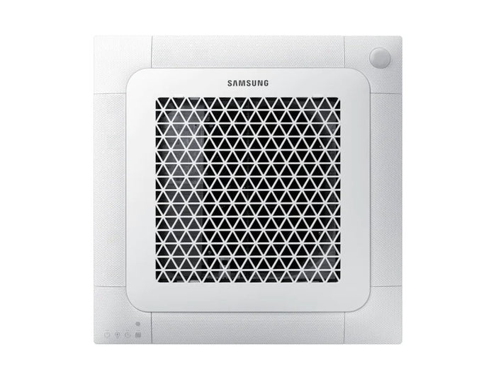 Climatizzatore Condizionatore Samsung Dual Split Inverter Cassetta 4 Vie Mini Windfree 18+18 con AJ100TXJ5KG/EU R-32 18000+18000 Wi-Fi Optional con Griglia Inclusa