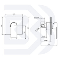MISCELATORE MONOCOMANDO INCASSO DOCCIA CROMO JOY - BIANCHI RUBINETTERIE