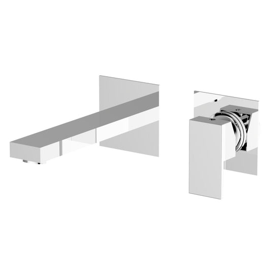 MISCELATORE MONOCOMANDO VASCA CON DOTAZIONE – SERIE METRO – BIANCHI – CROMO 