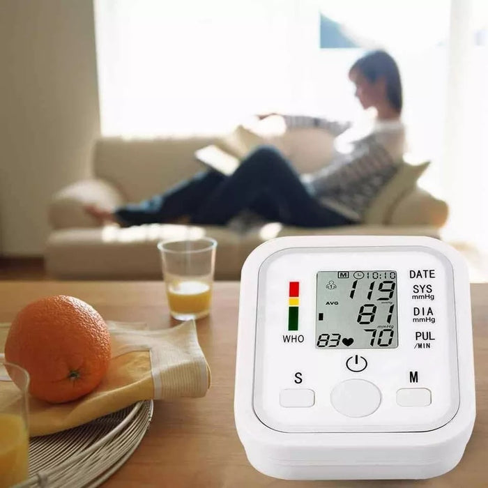 MISURATORE DI PRESSIONE DA BRACCIO AUTOMATICO SFIGMOMANOMETRO ARITMIA 598