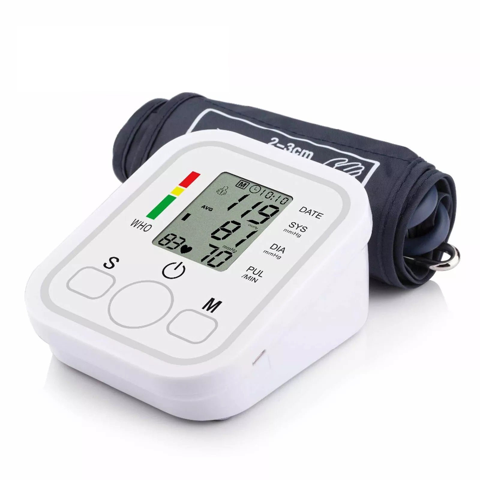 MISURATORE DI PRESSIONE DA BRACCIO AUTOMATICO SFIGMOMANOMETRO ARITMIA 598