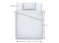 Sacco Copripiumino In 100% Cotone Made Italy Disegno Dino - Piazza E Mezza - Dino