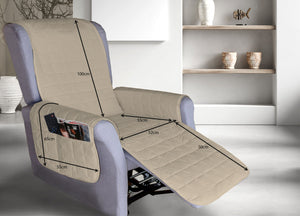 Copripoltrona Reclinabile Trapuntata Atene Poltrona Relax Astratta Linea Pensieri Delicati - Poltrona - Rosso