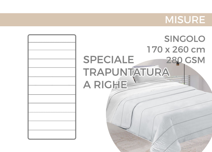 Trapunta Piumone Invernale Disney 280gsm Letto Singolo Spiderman